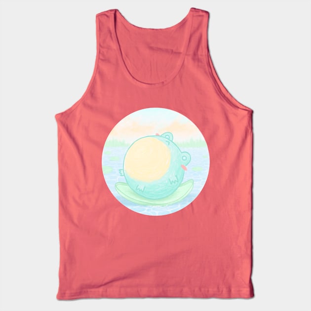 Round fat frog - Cute animals Tank Top by MoonArtGlitch